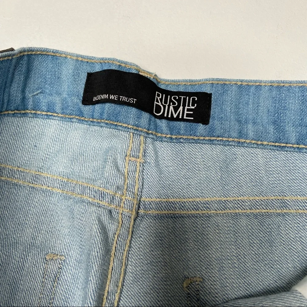 RUSTIC DIME St. Vernon Shred Taper Denim Jeans